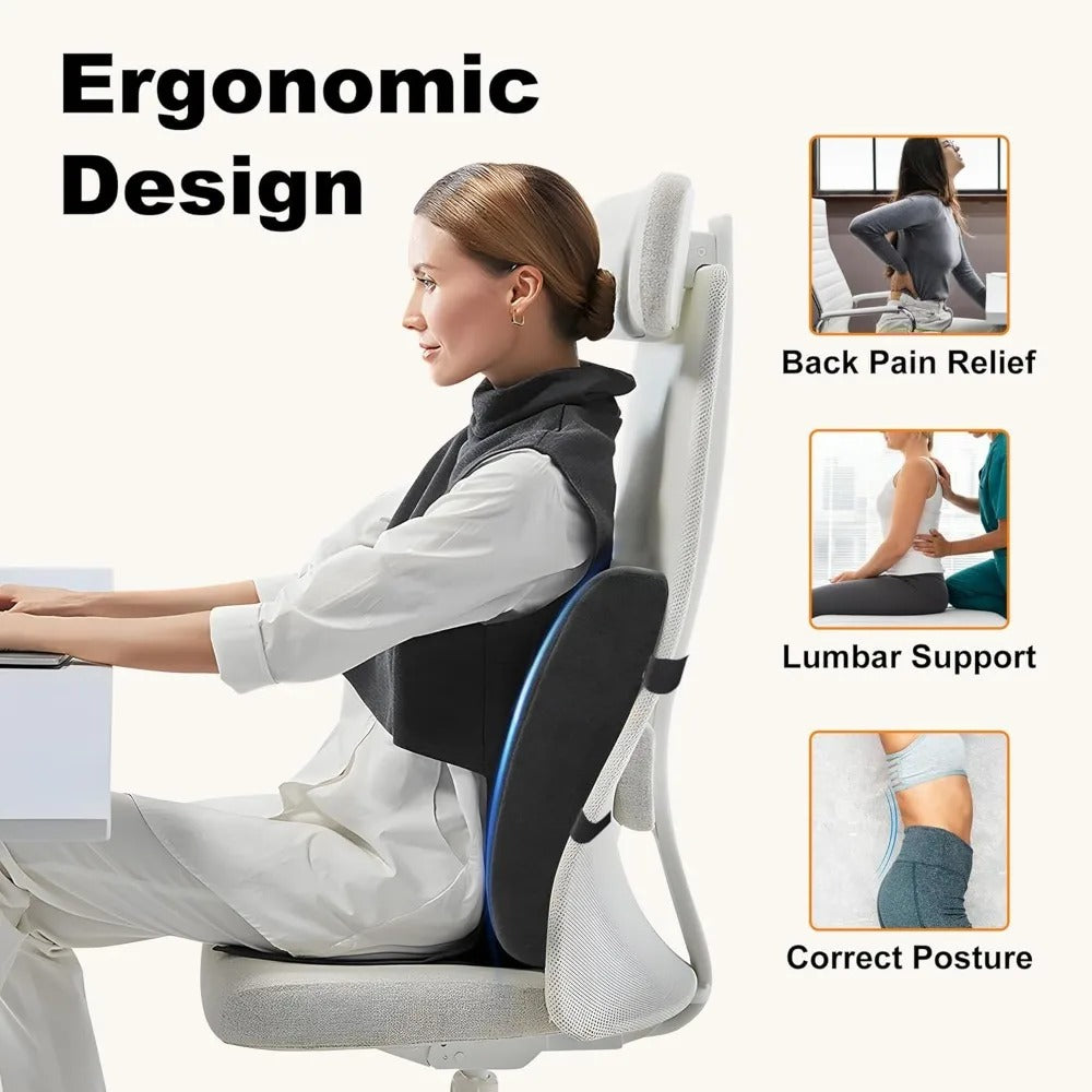Heated Lumbar Back Massager