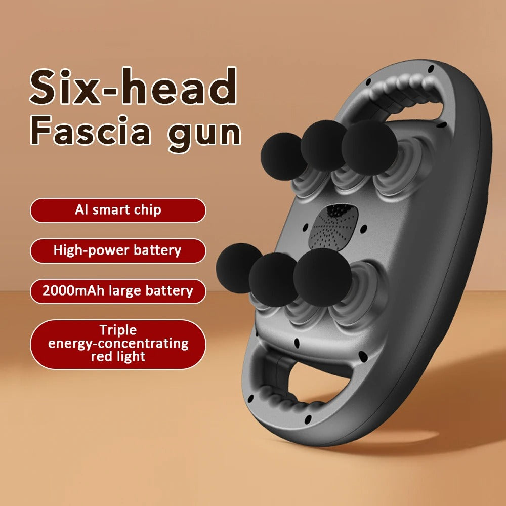 6 Head Massage Gun